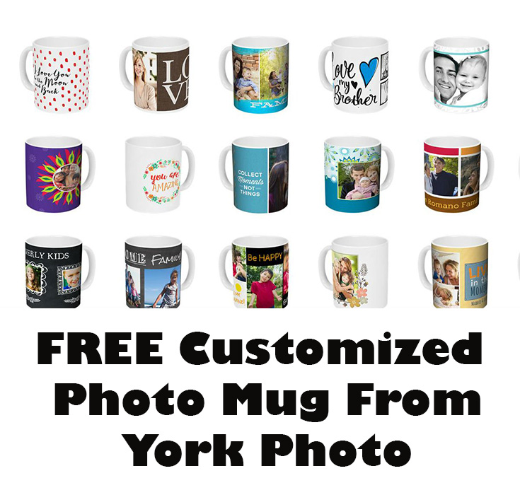 FREE Customized Photo Mug 