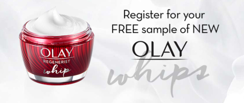 FREE Olay Whip Sample