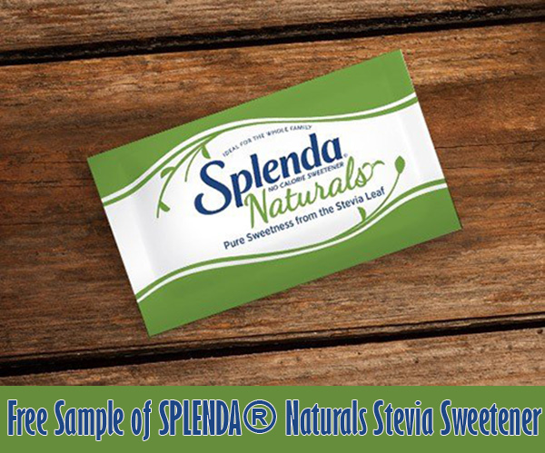 FREE Sample of SPLENDA Naturals Stevia Sweetener Packets