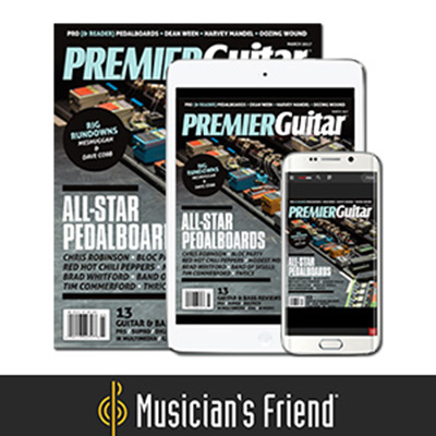 FREE 5-Issue Trial Subscription To Premier Guitar 