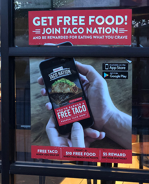 FREE Taco At Jimboy's Tacos