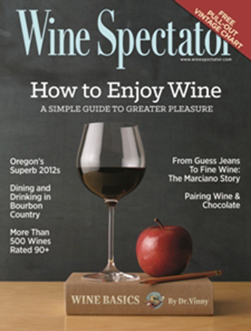 FREE Subscription to Wine Spectator Magazine